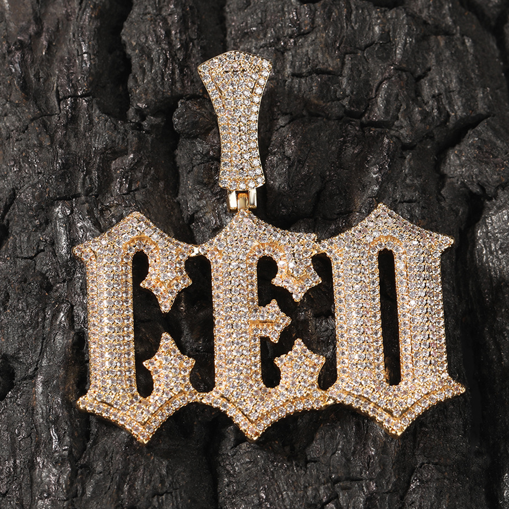 Moissanite Custom name necklace