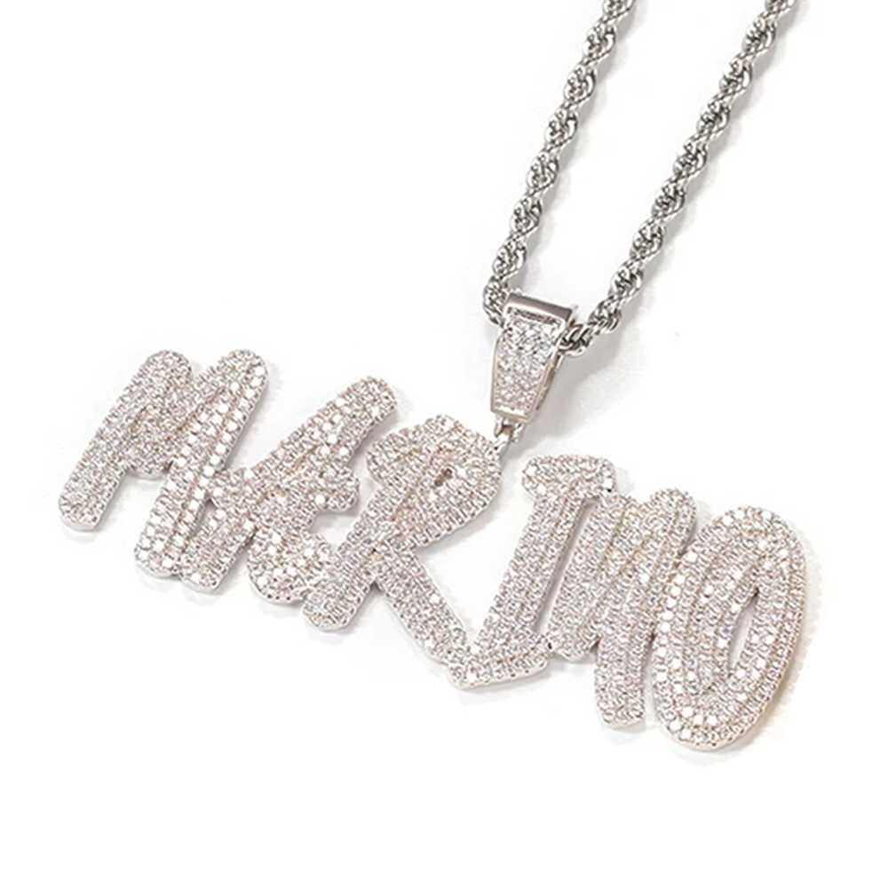 Moissanite Iced Out Custom name necklace