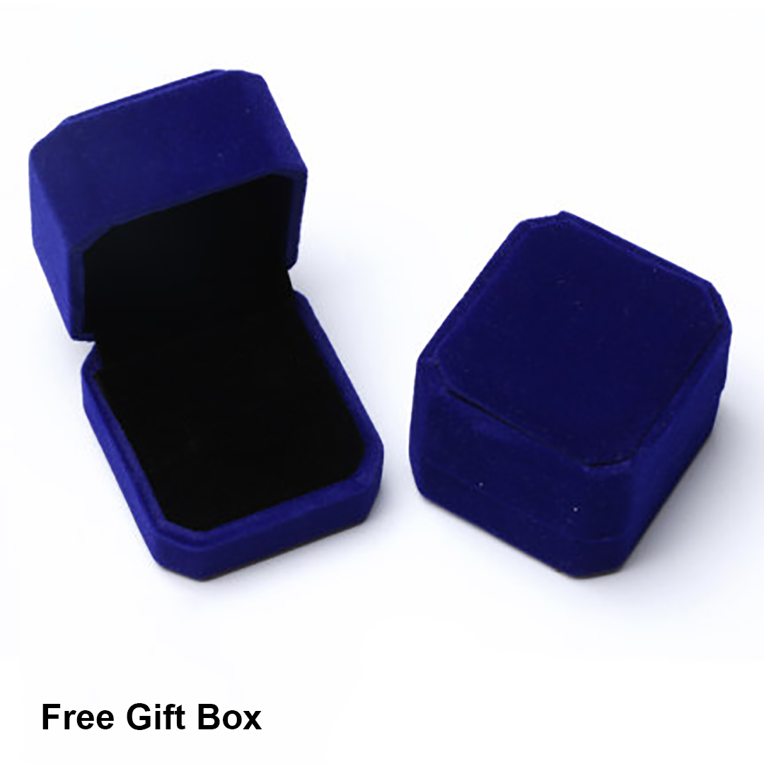 Sterling Silver Big Round Red Gemstone Ring Gothic Engagement Ring