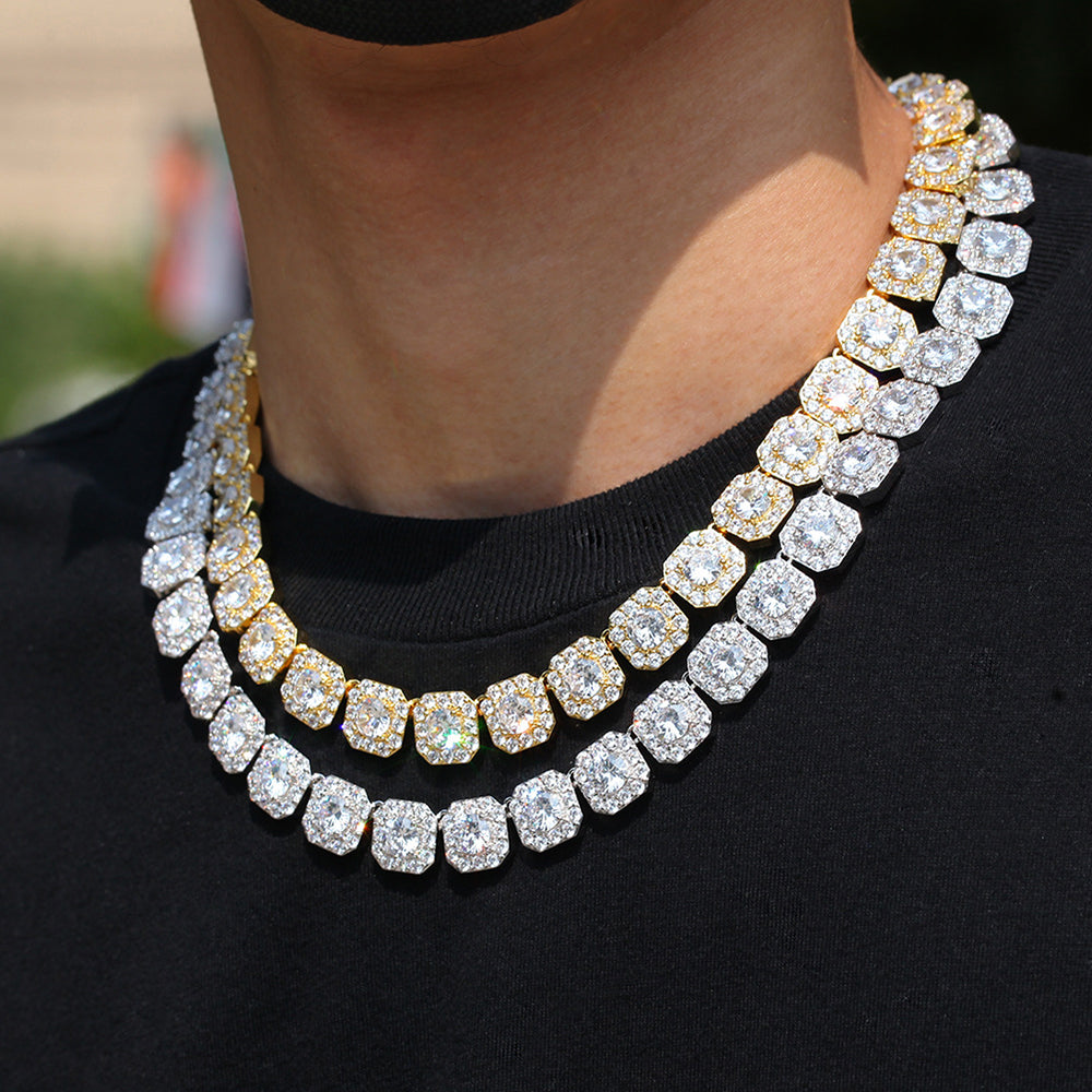 Moissanite Iced Out Cuban Link Chain