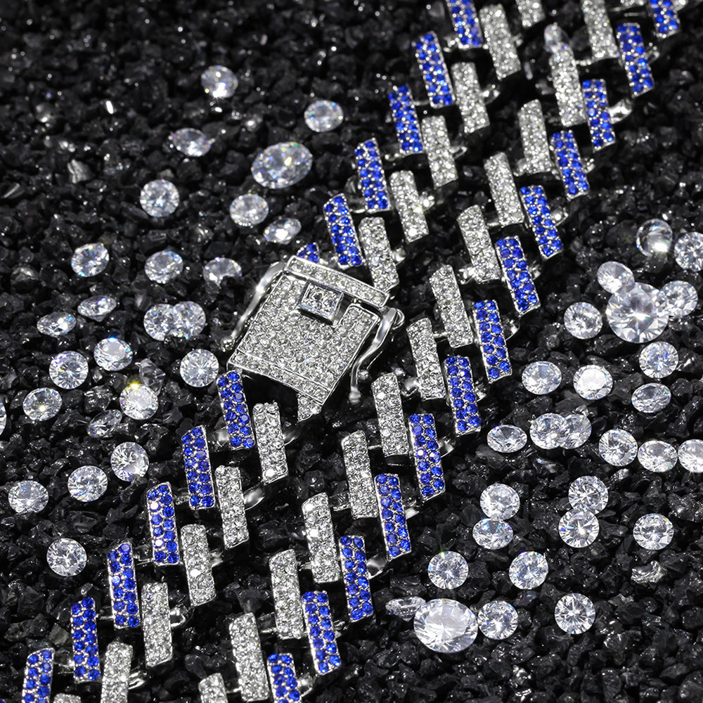Moissanite Iced Out Cuban Link Chain