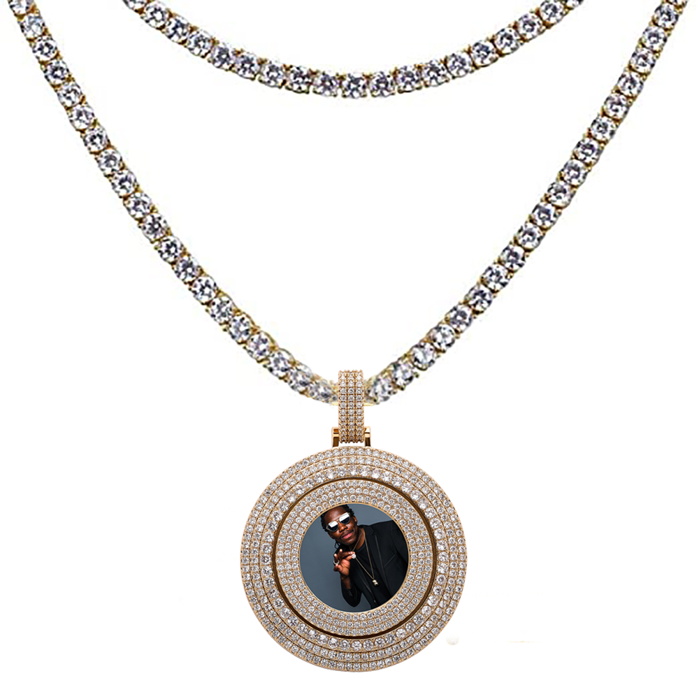 Custom Picture Pendant Necklace