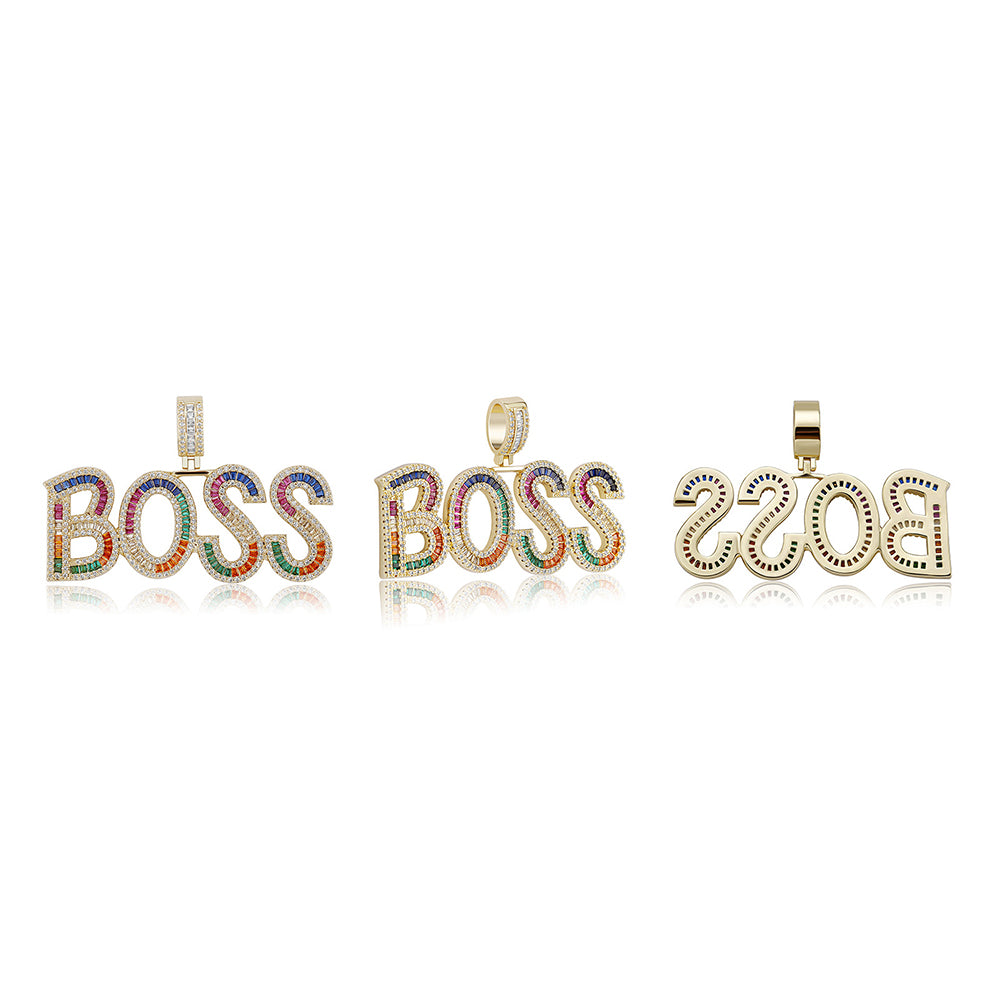 Moissanite Custom name necklace
