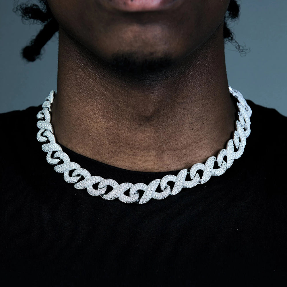 Moissanite Iced Out Cuban Link Chain