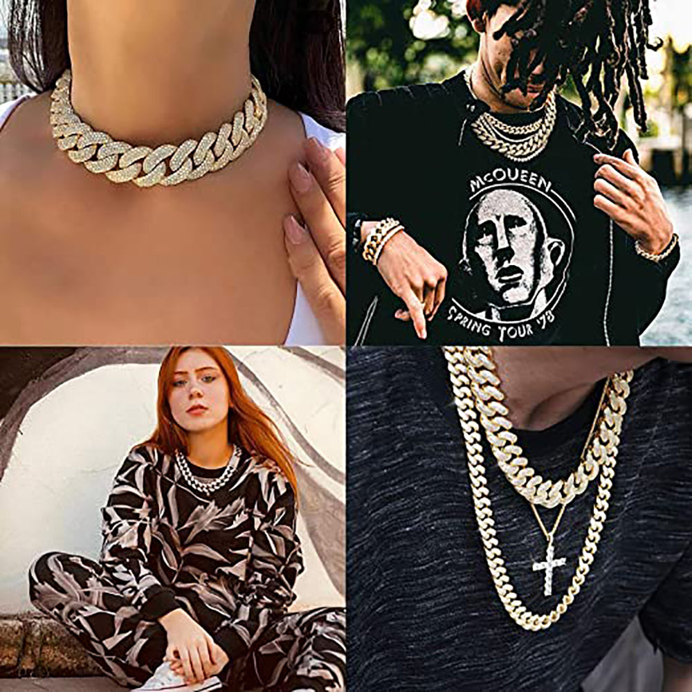 Moissanite Iced Out Miami Cuban Link Chain