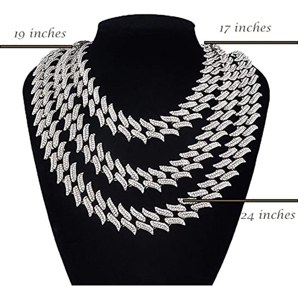 Moissanite Iced Out Cuban Link Chain