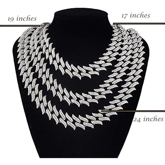 Moissanite Iced Out Cuban Link Chain