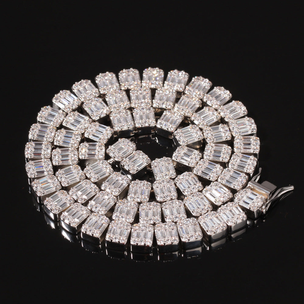Moissanite Iced Out Tennis Chain