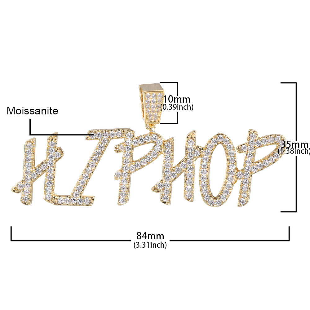 Moissanite Iced Out Custom name necklace