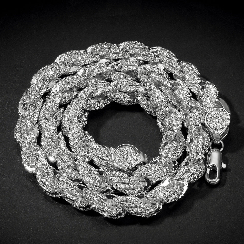 Moissanite Iced Out Cuban Link Chain