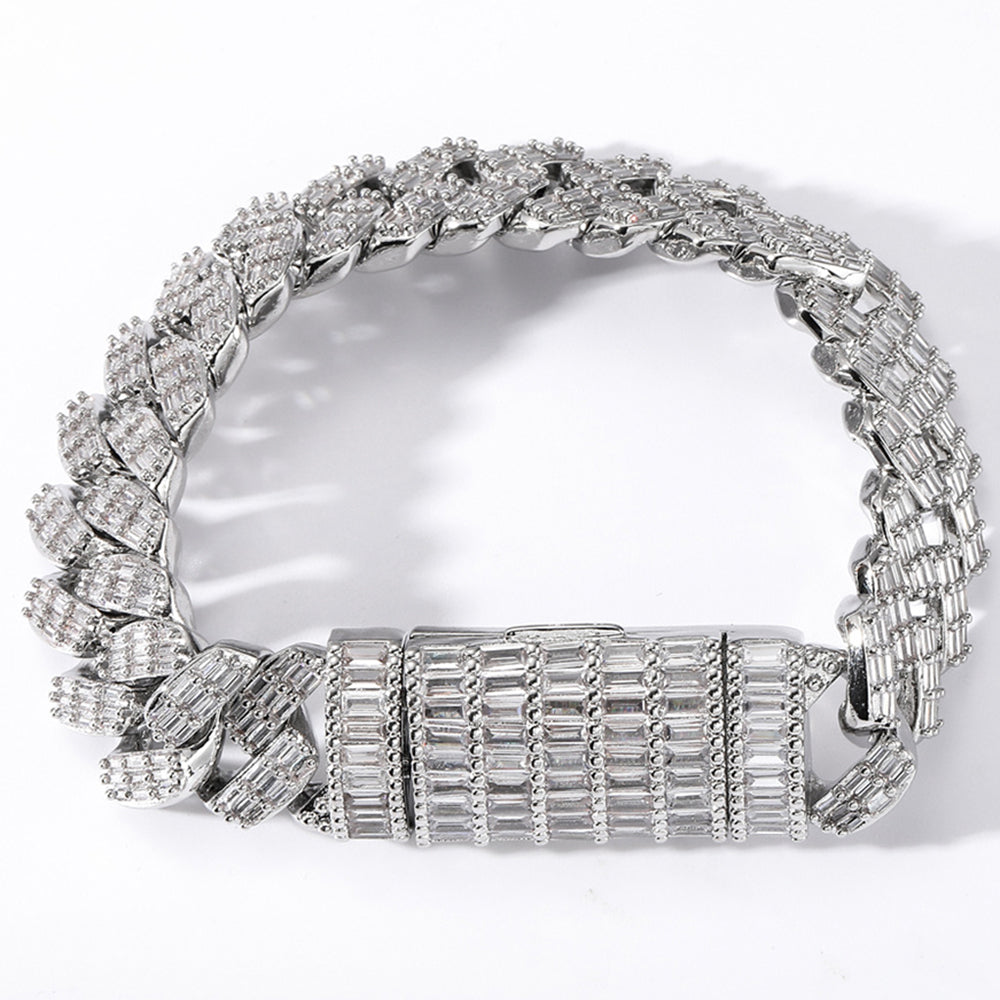 Moissanite Iced Out Cuban Link Chain