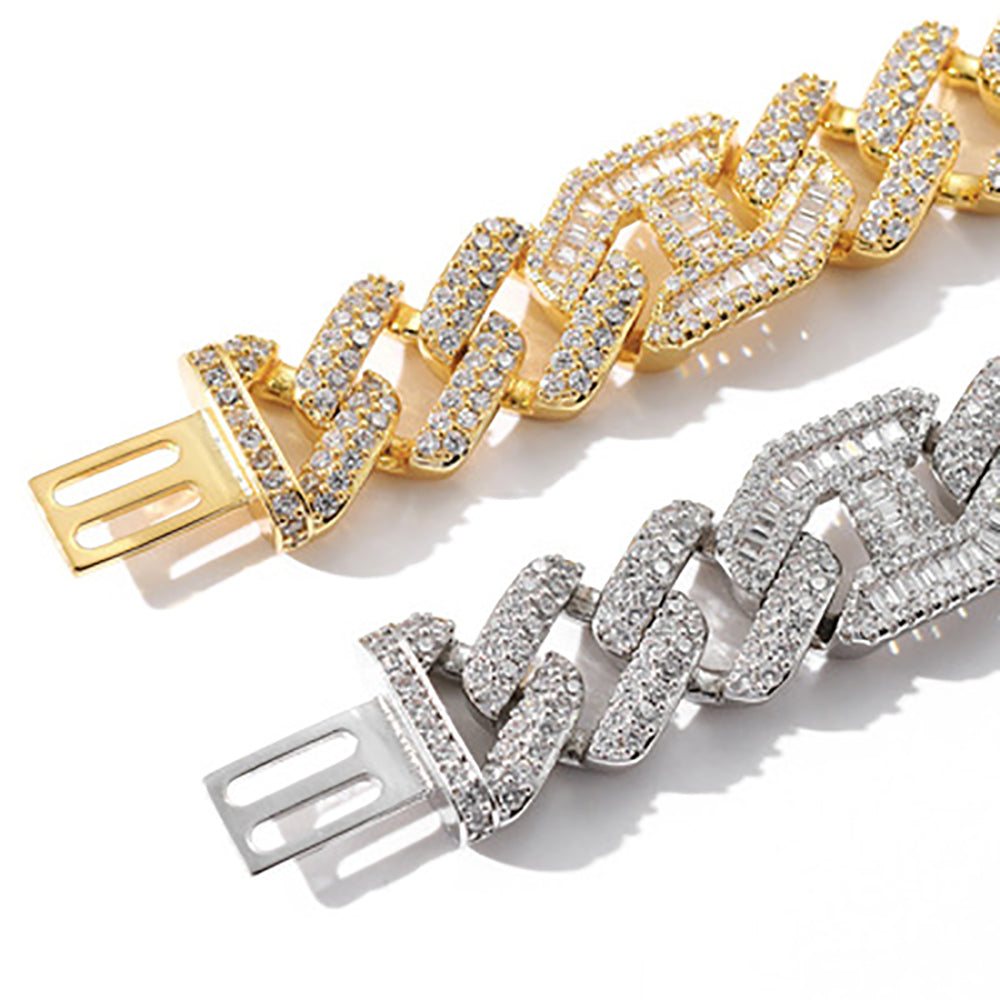 Moissanite Iced Out Cuban Link Chain