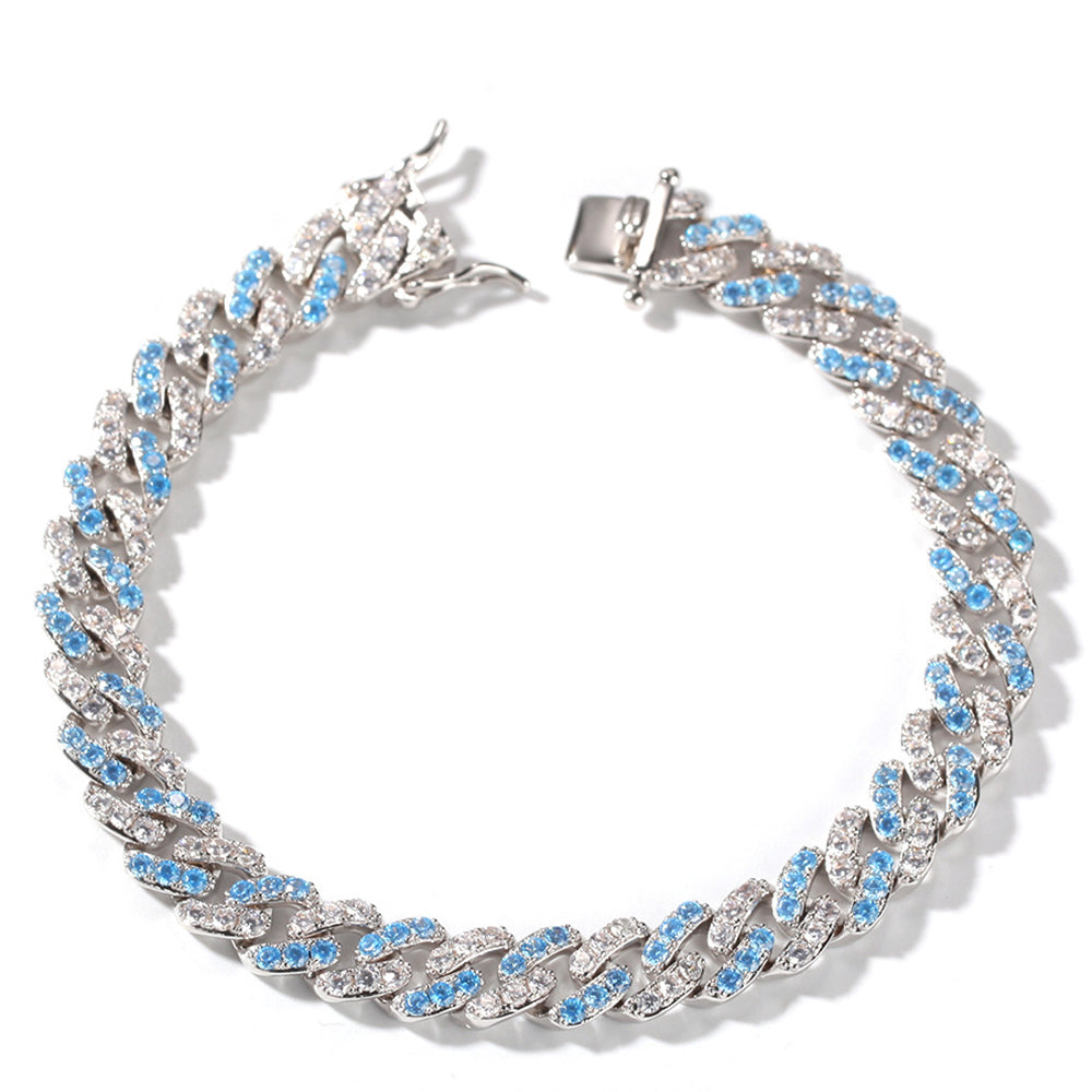 Moissanite 10mm Iced Out Cuban Link Chain