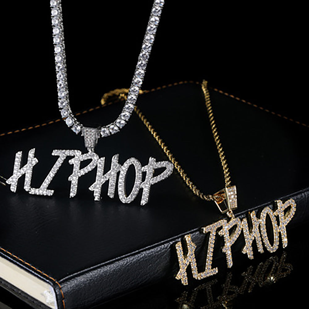Moissanite Iced Out Custom name necklace