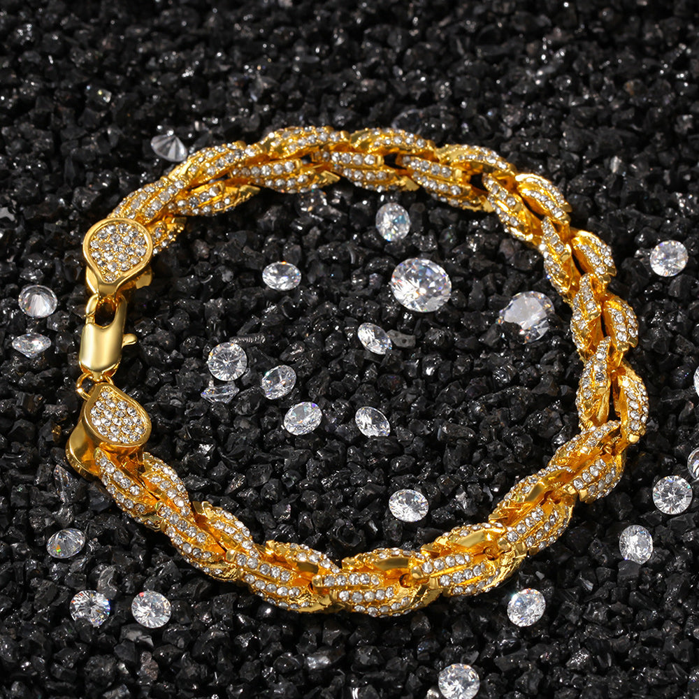 Moissanite Iced Out Cuban Link Chain