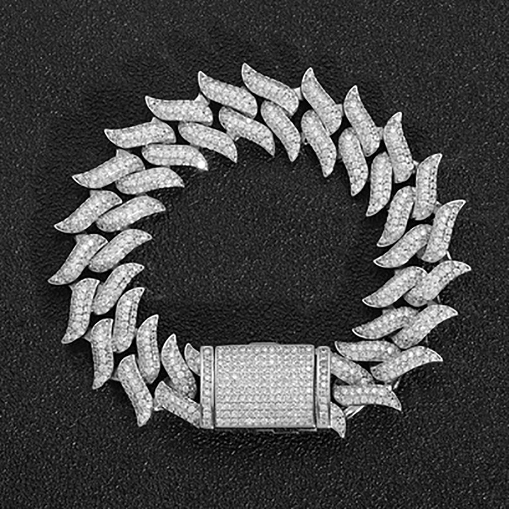 Moissanite Iced Out Cuban Link Chain