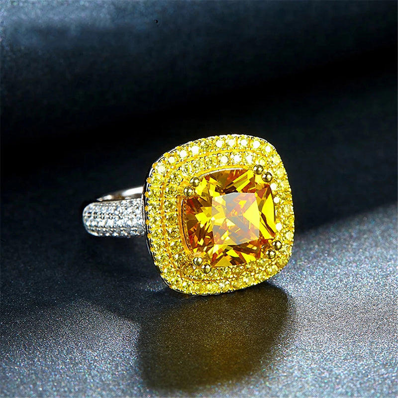 Citrine Engagement Ring For Women