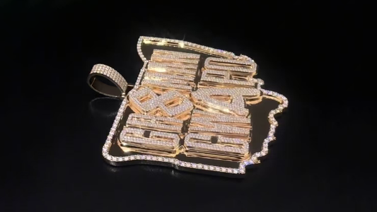 “GR8MAN & GWAPO”: A Custom Pendant That Screams Ohio Pride and Street Power