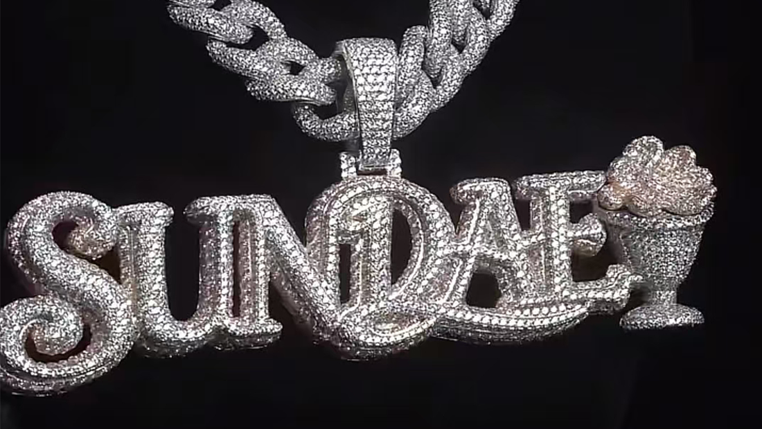 Sundae Vibes: How a Custom Iced-Out Pendant Became a Symbol of Personality and Celebration