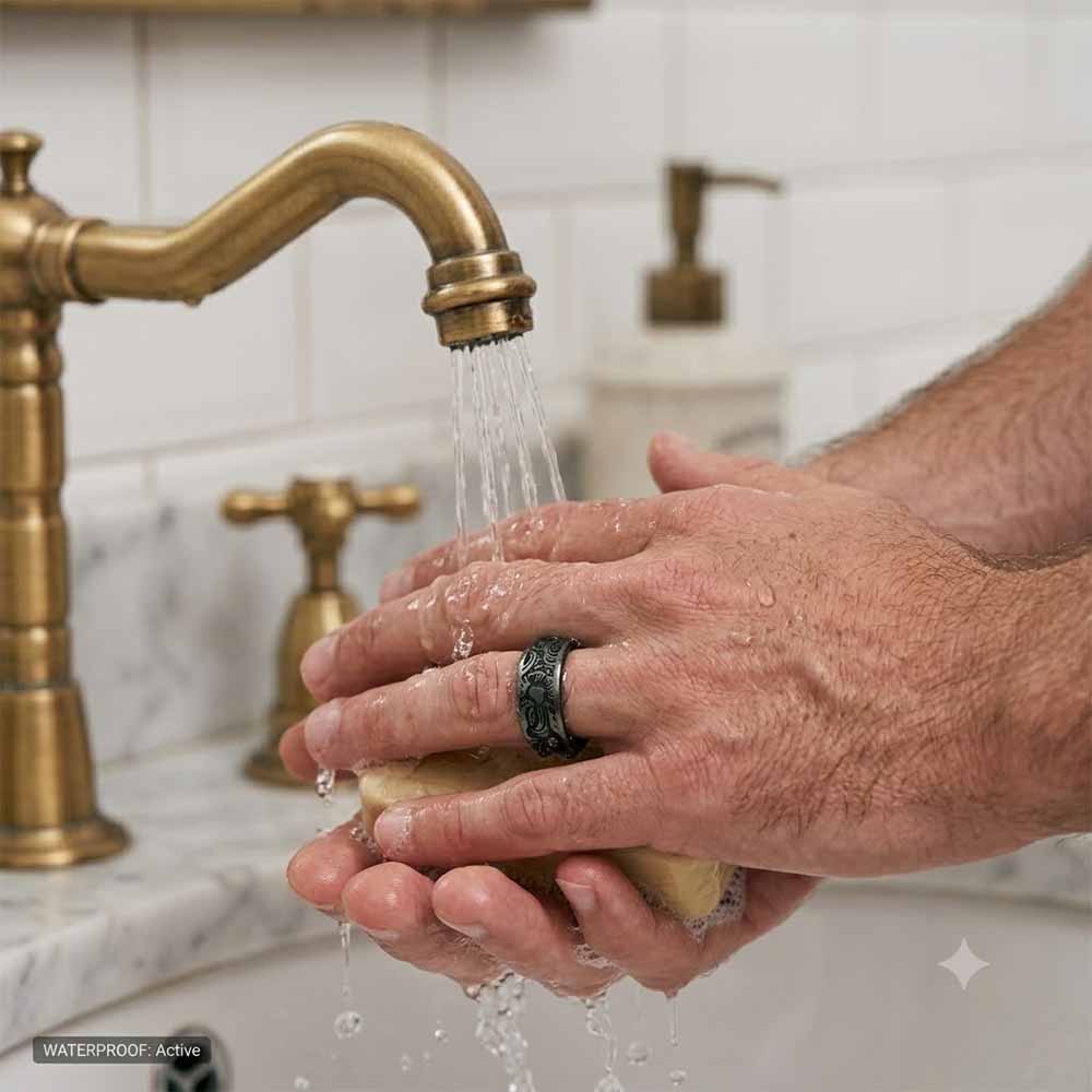 Smart Ring Health & Sleep Tracker | IP68 Waterproof