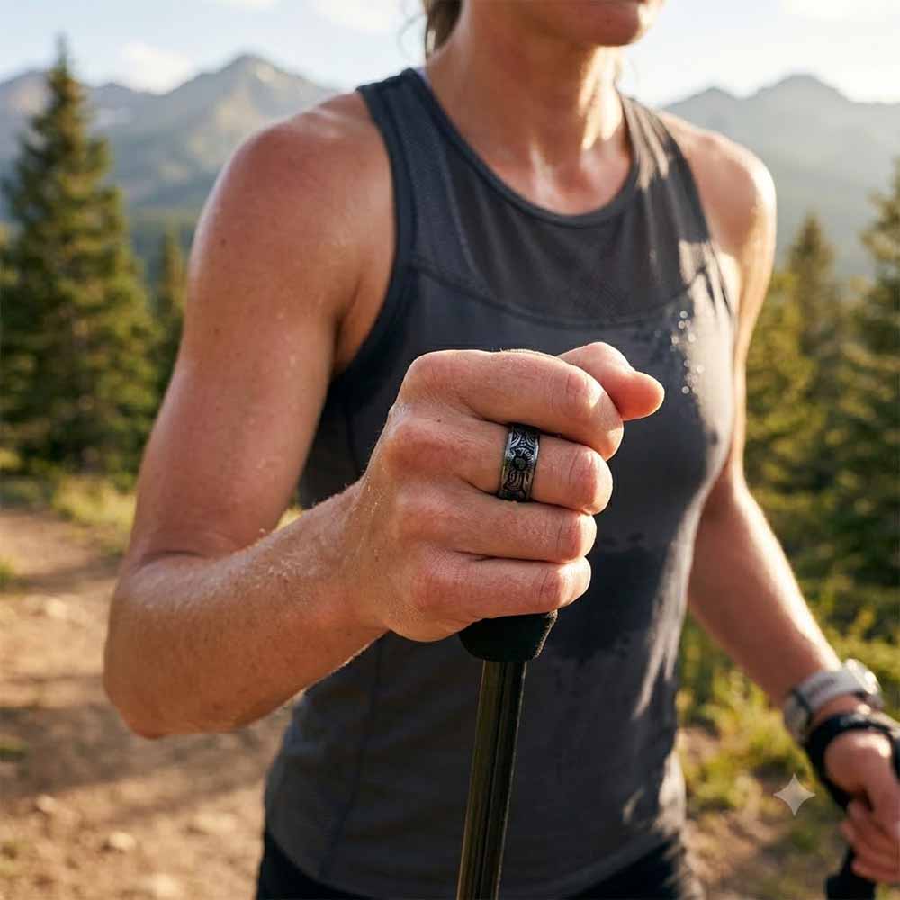 Smart Ring Health & Sleep Tracker | IP68 Waterproof