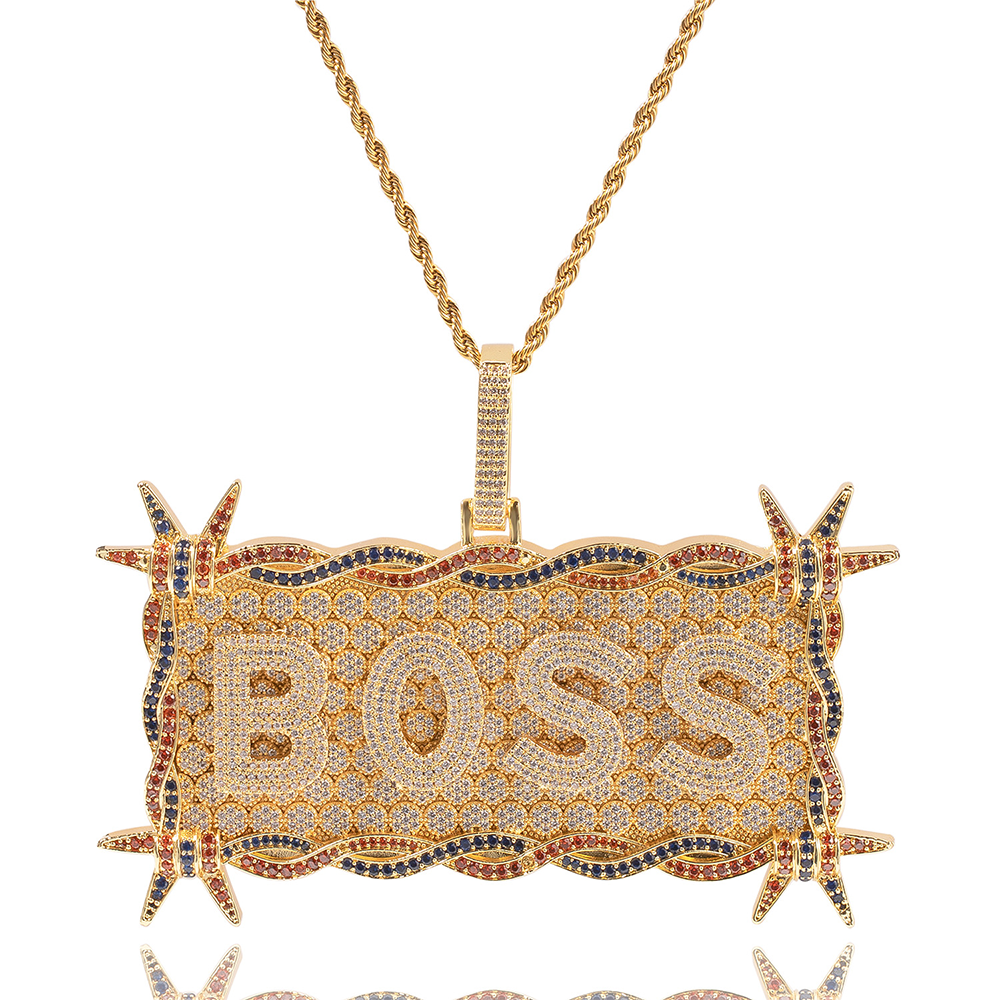 Iced out  Moissanite Custom name chain