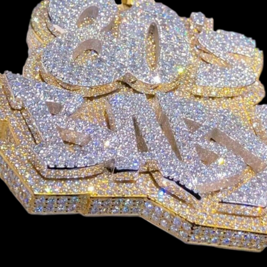 Moissanite Custom name chain