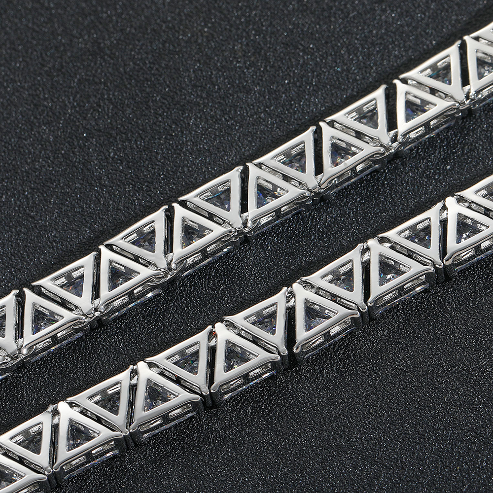 Moissanite Iced Out Black Cuban Link Chain