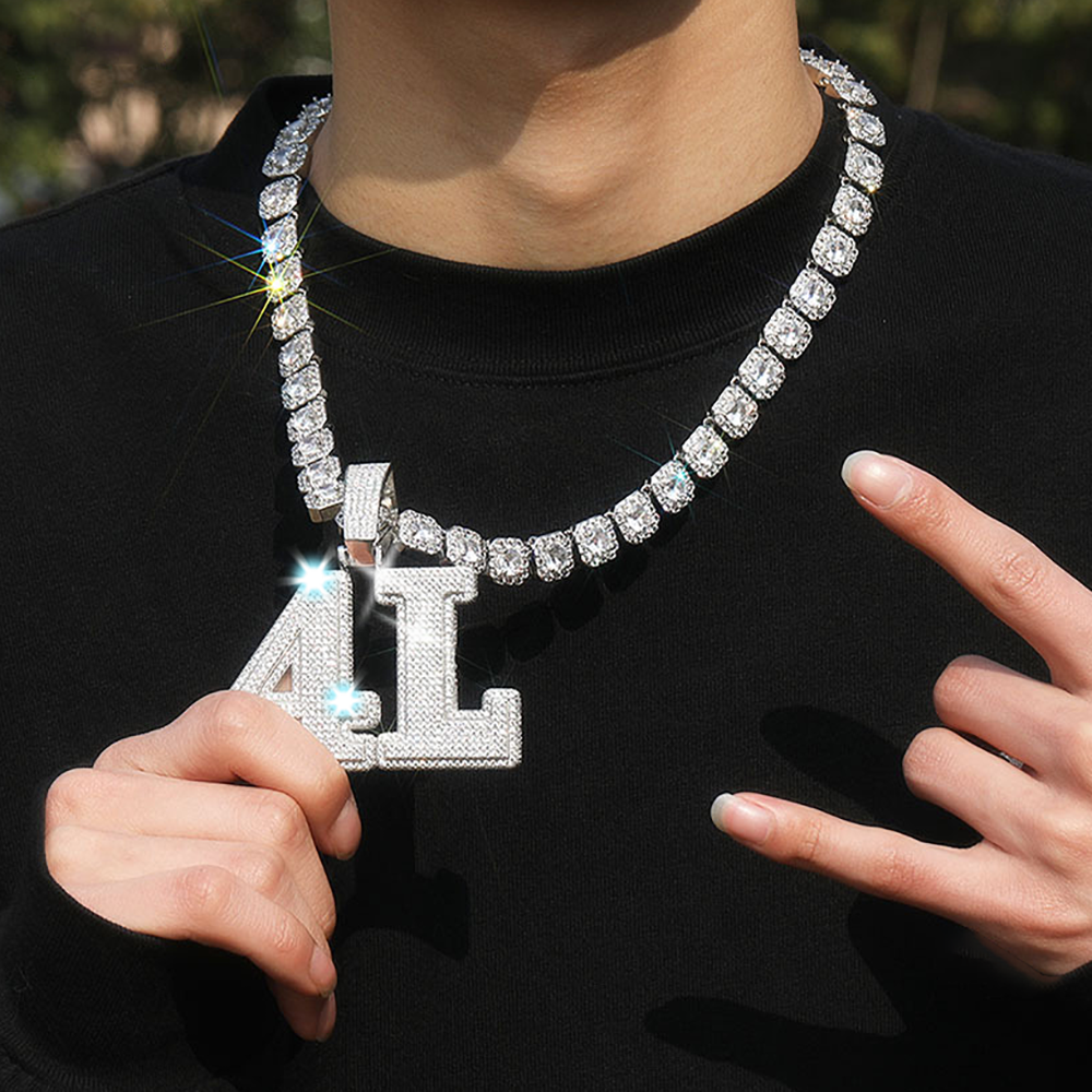 Iced out Custom name chain