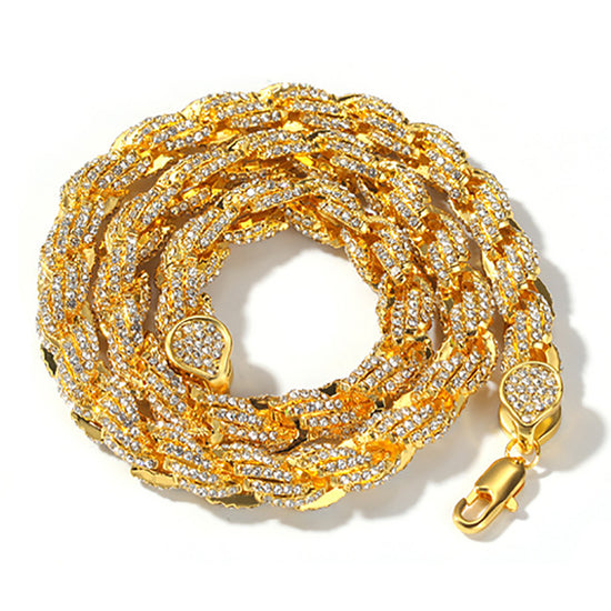 Iced Out Cuban Link Chain – BlackSoldierDesigns