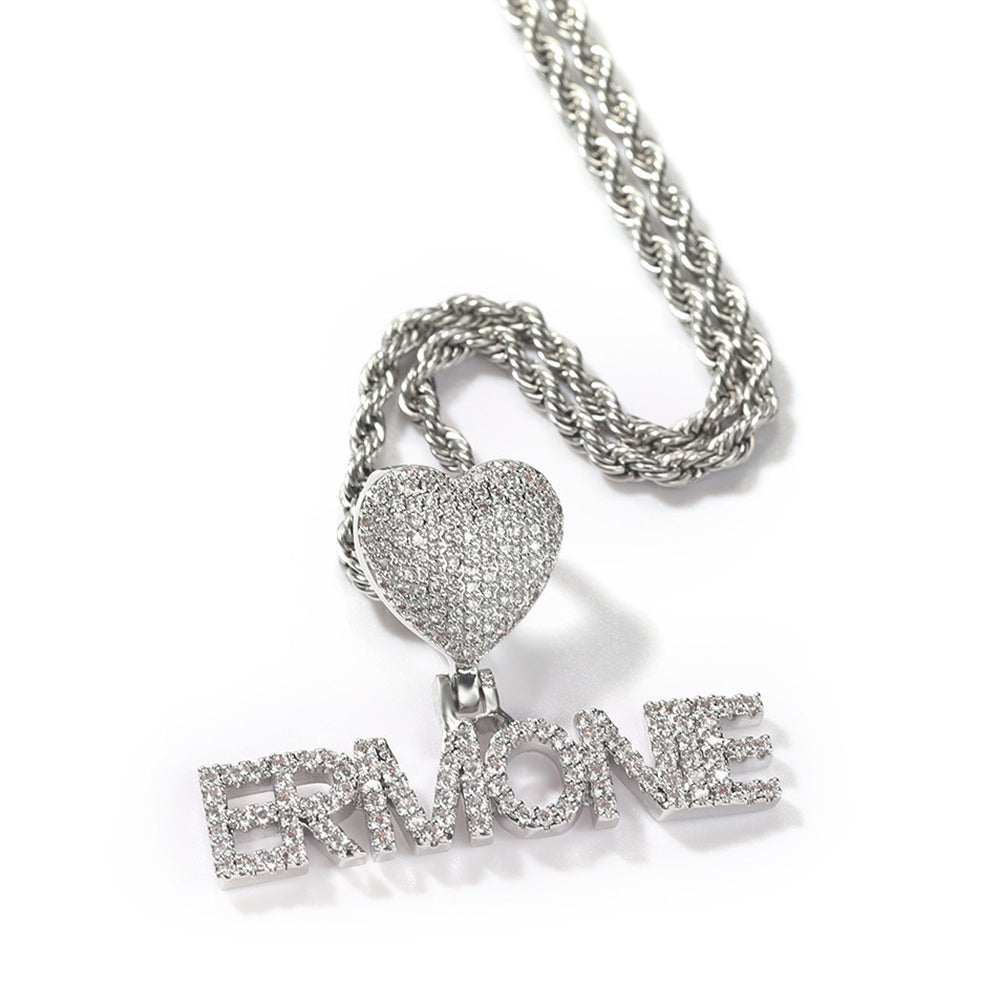 Moissanite Iced Out Custom name necklace