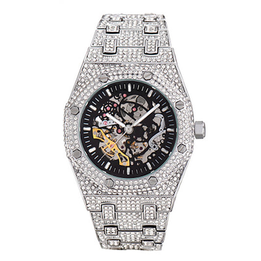 Moissanite Iced out watch