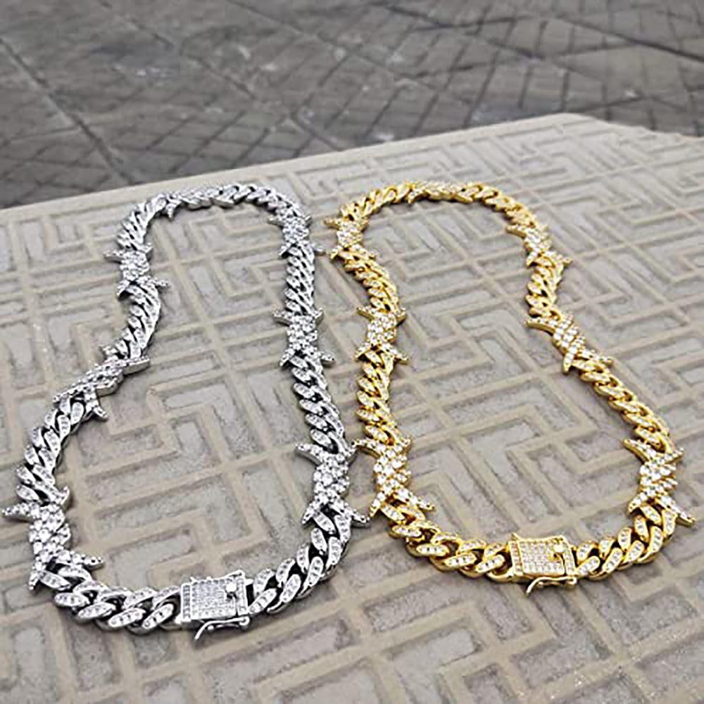 Moissanite Iced Out 10mm Iced out cuban link chain