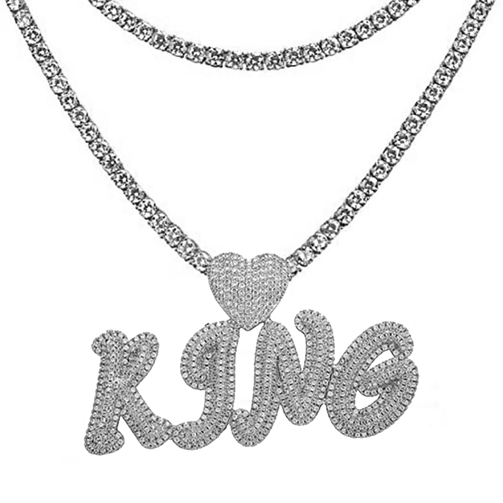 Moissanite Iced Out Custom name necklace