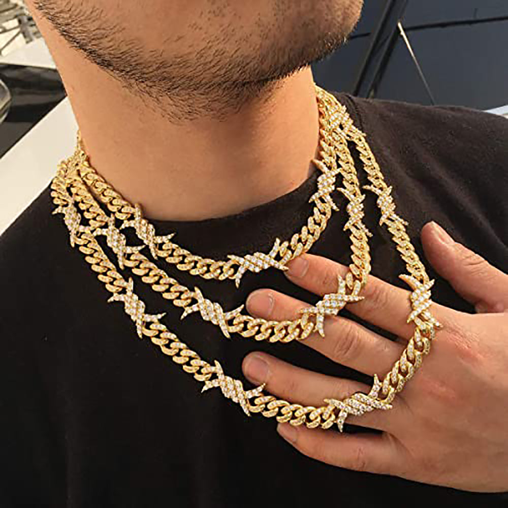 Moissanite Iced Out 10mm Iced out cuban link chain